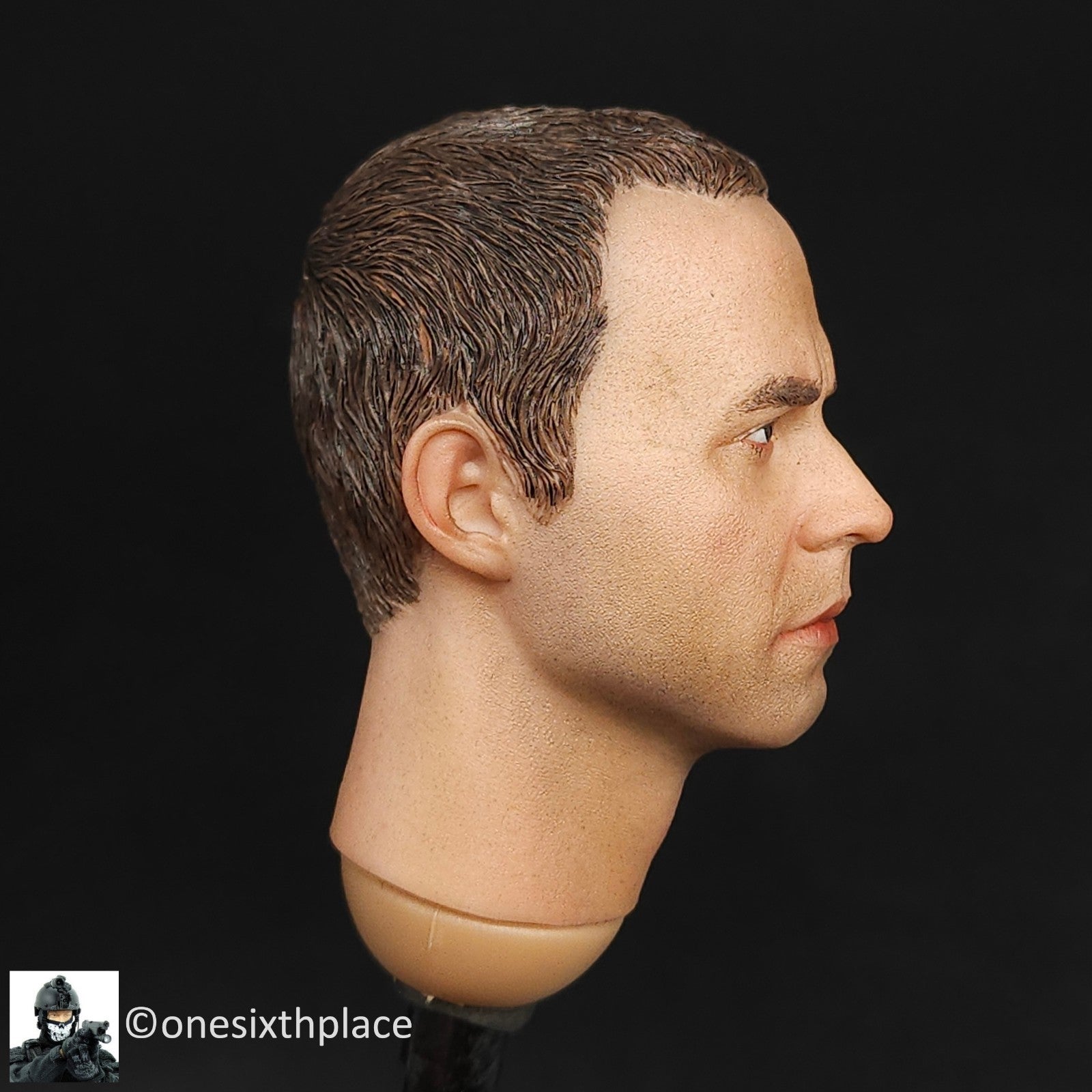 1:6 Scale DiD WWII US 2nd Ranger Battalion Medic Wade Male Head Sculpt