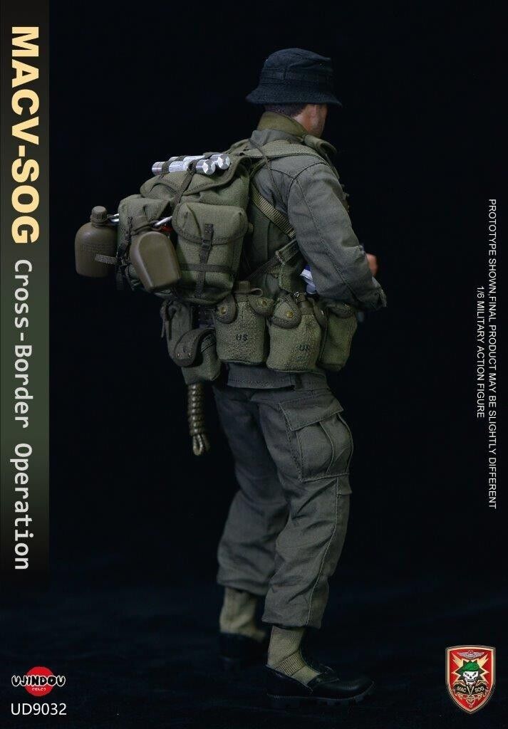 1:6 scale Ujindou Vietnam MACV-SOG Cross-Border Operation BAR Ammo Pouches