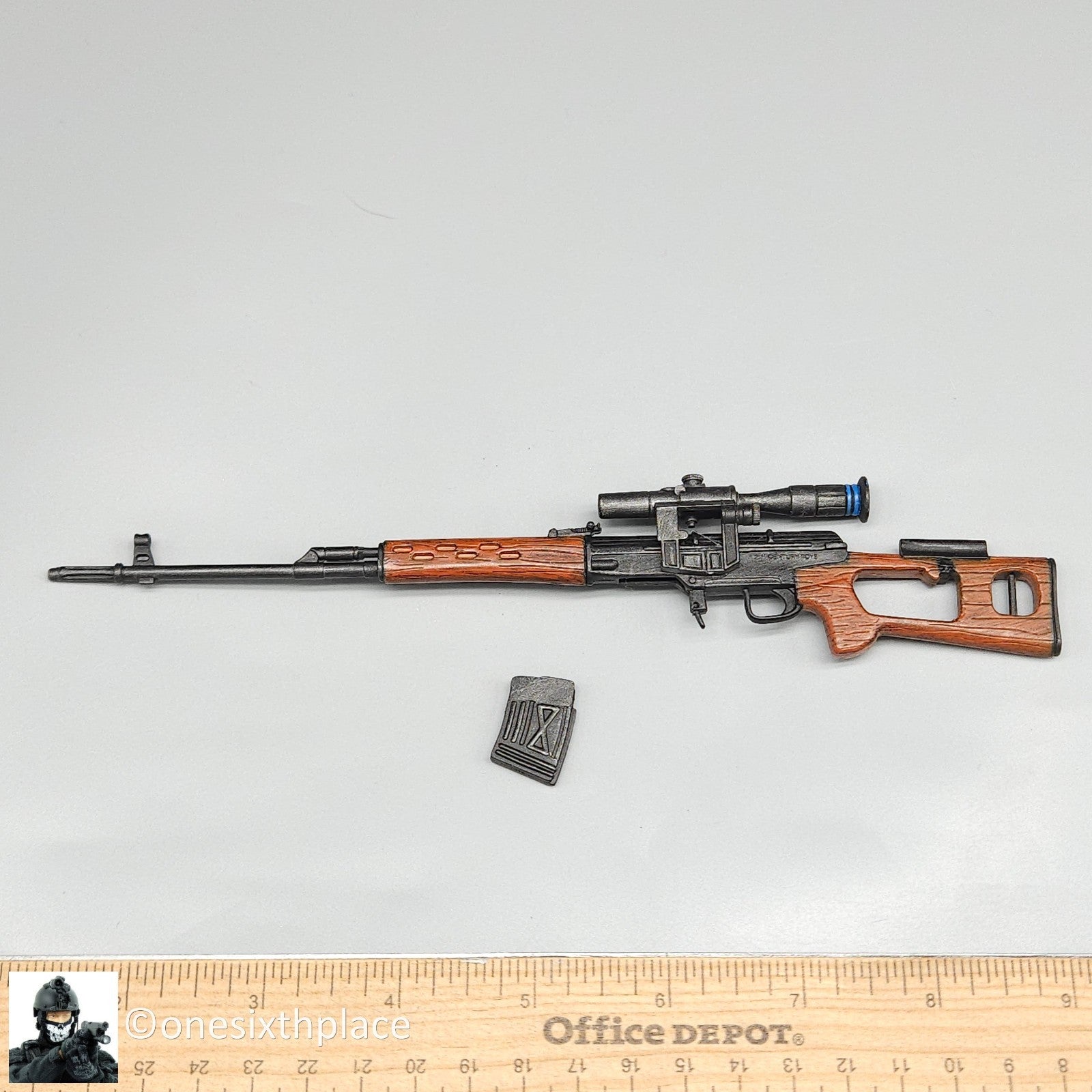 1:6 Ultimate Soldier Russian Spetsnaz SVD Dragunov Sniper Rifle for 12" Figures