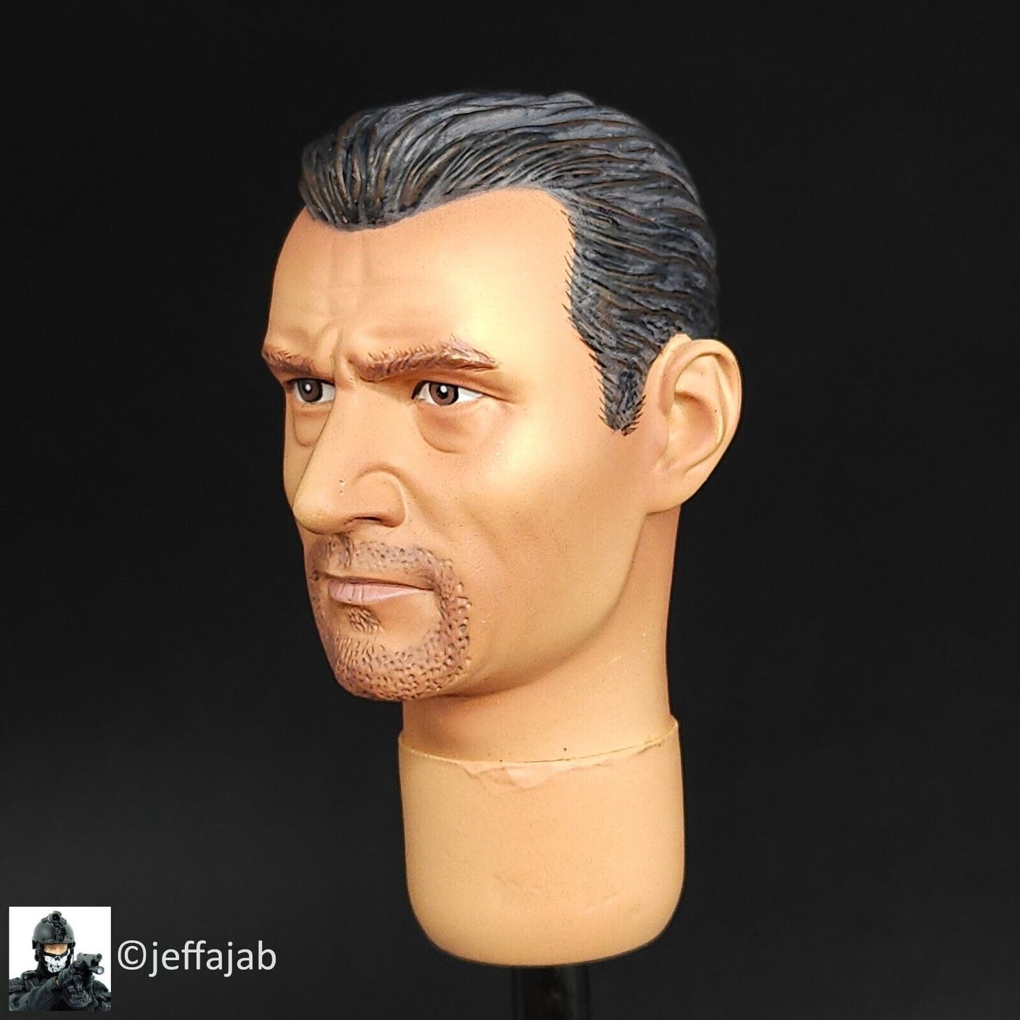 1:6 scale BBI Terminate Lucifer De Niro Male Head Sculpt for 12" Figures