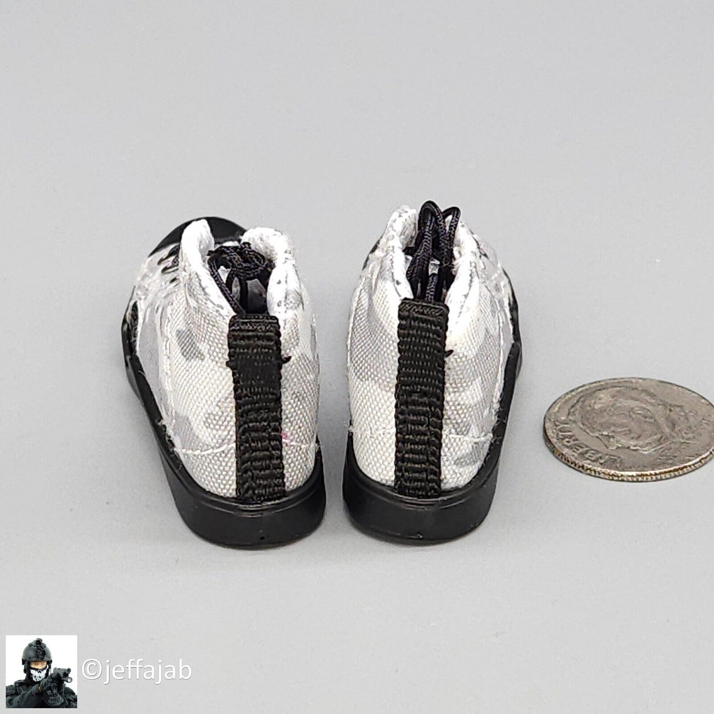 1:6 Easy & Simple PMC Field Recce Camo OTB Assault Boots for 12" Figures