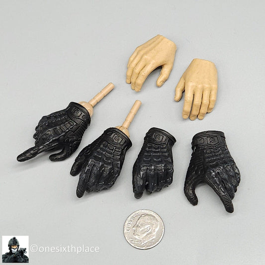 1:6 scale Easy & Simple Russian Rapid Response Unit SOBR Black Gloved Hands