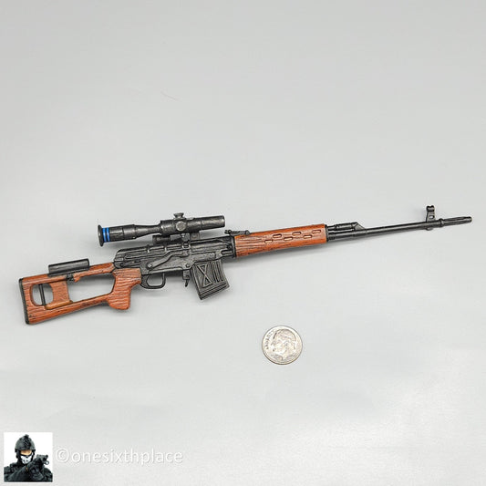 1:6 Ultimate Soldier Russian Spetsnaz SVD Dragunov Sniper Rifle for 12" Figures