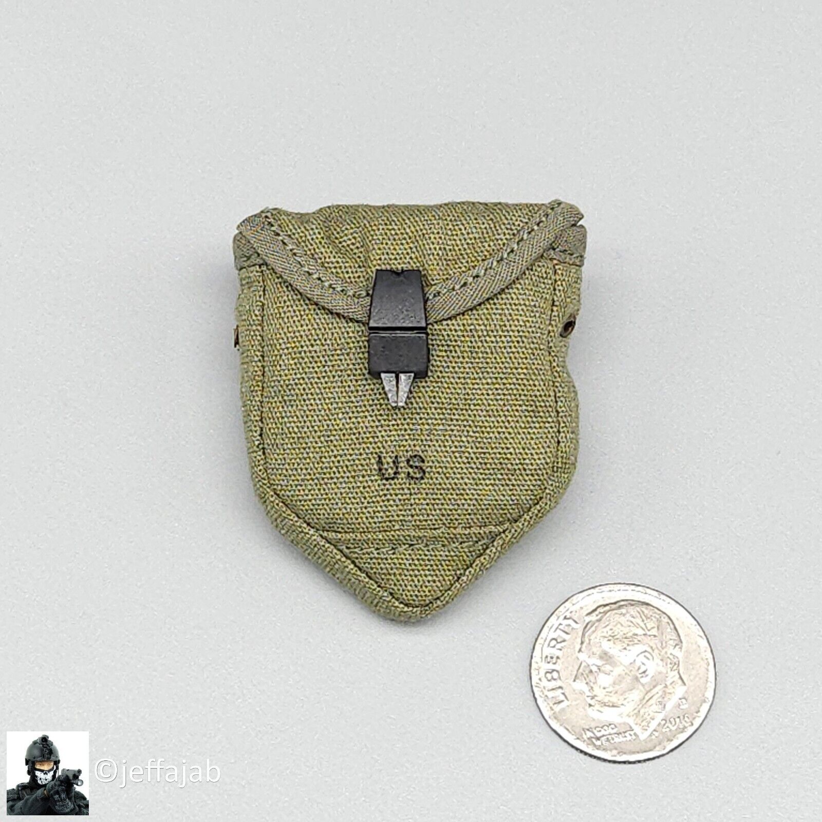 1:6 scale QO Toys Vietnam 101st Airborne Hamburger Hill E-Tool Pouch