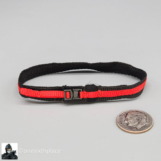 1:6 scale Easy & Simple PMC Grenadier Black Red Cobra Belt for 12" Figures