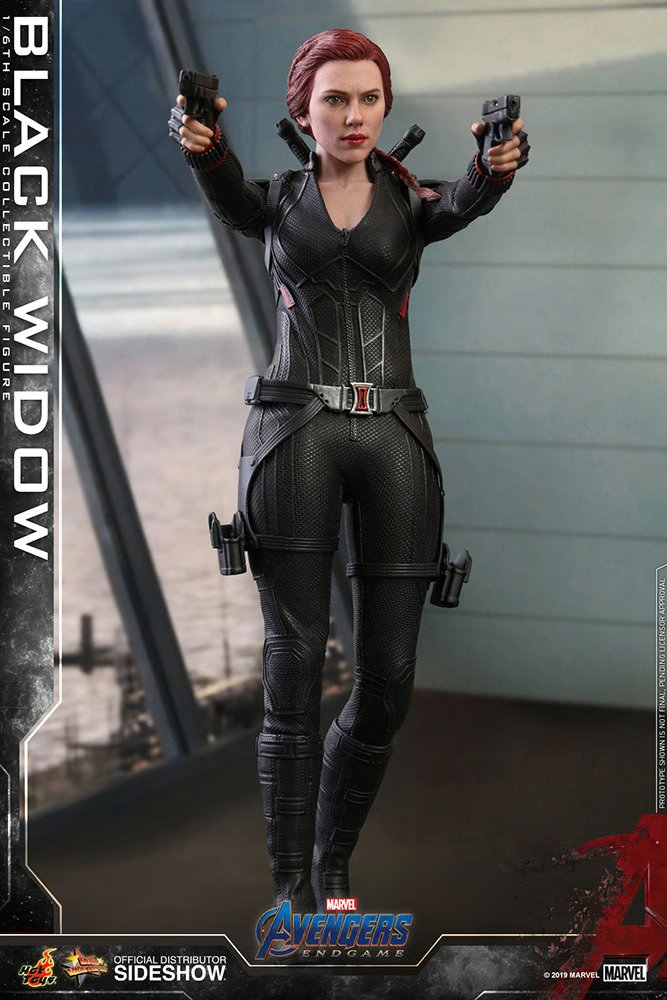 1:6 scale Hot Toys Avengers Endgame Black Widow Batons Set for 12" Figures