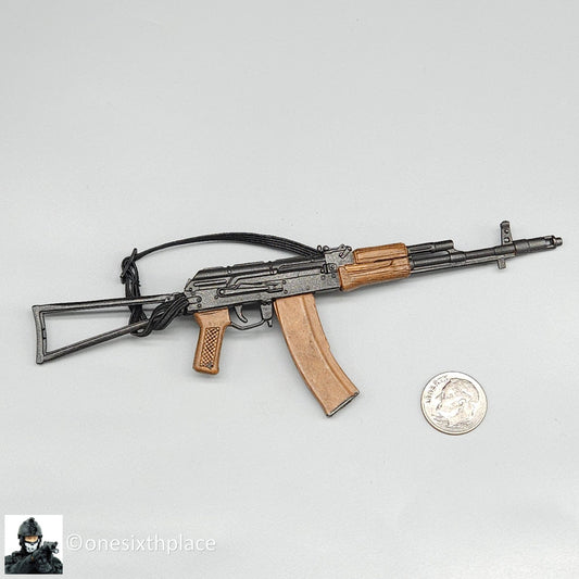 1:6 Ultimate Soldier Russian Spetsnaz AK74 Rifle w/ Folding Stock for 12" Figure