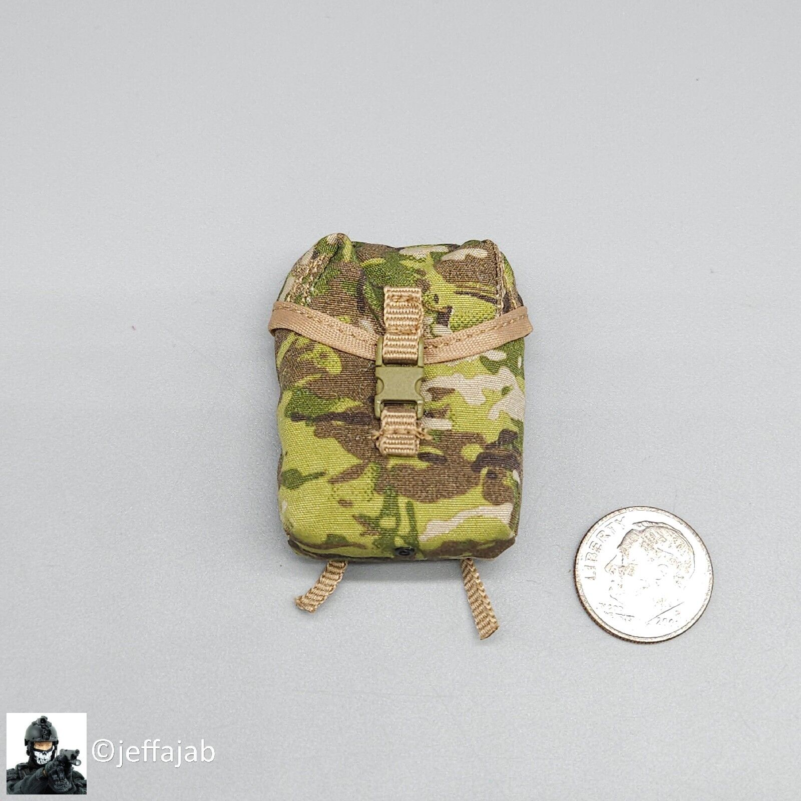 1:6 Soldier Story US Army in Afghanistan Multicam SAW Ammo Pouch for 12" Figures
