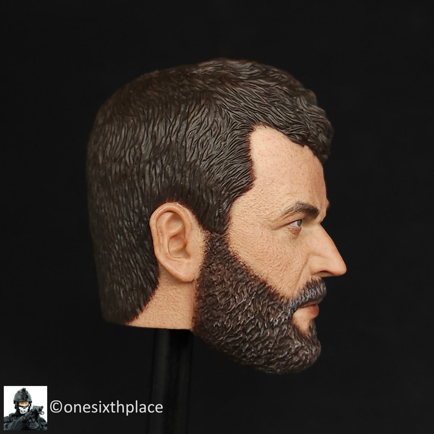 1:6 scale Easy & Simple Coalition Forces Male Head Sculpt 12" Figures 26065RA
