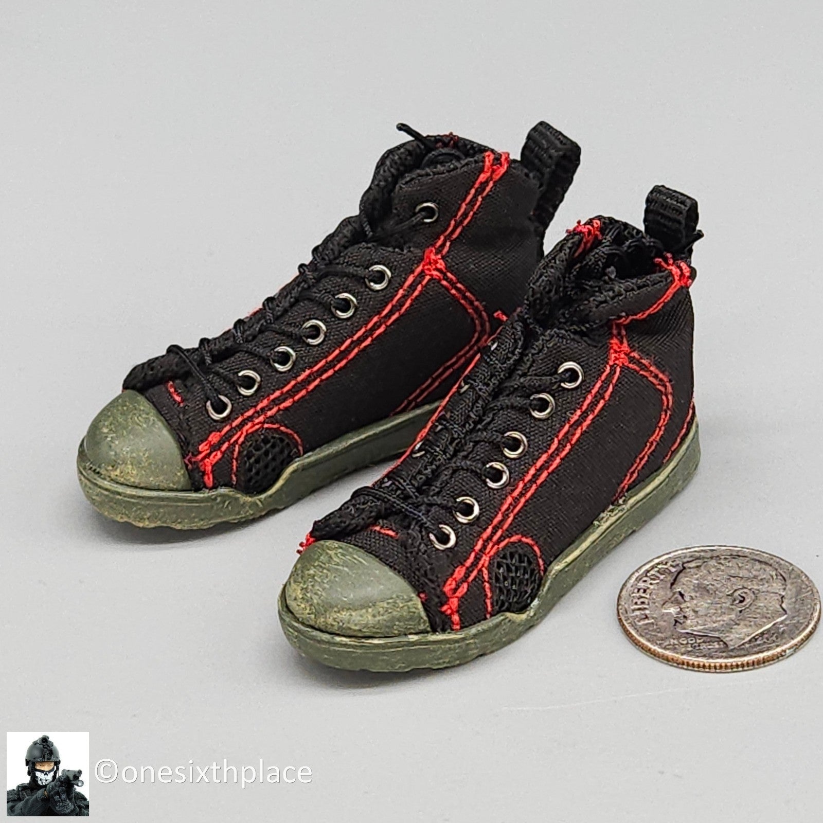 1:6 Easy & Simple ZERT Super Death Squad One Way Ticket Boots for 12" Figures