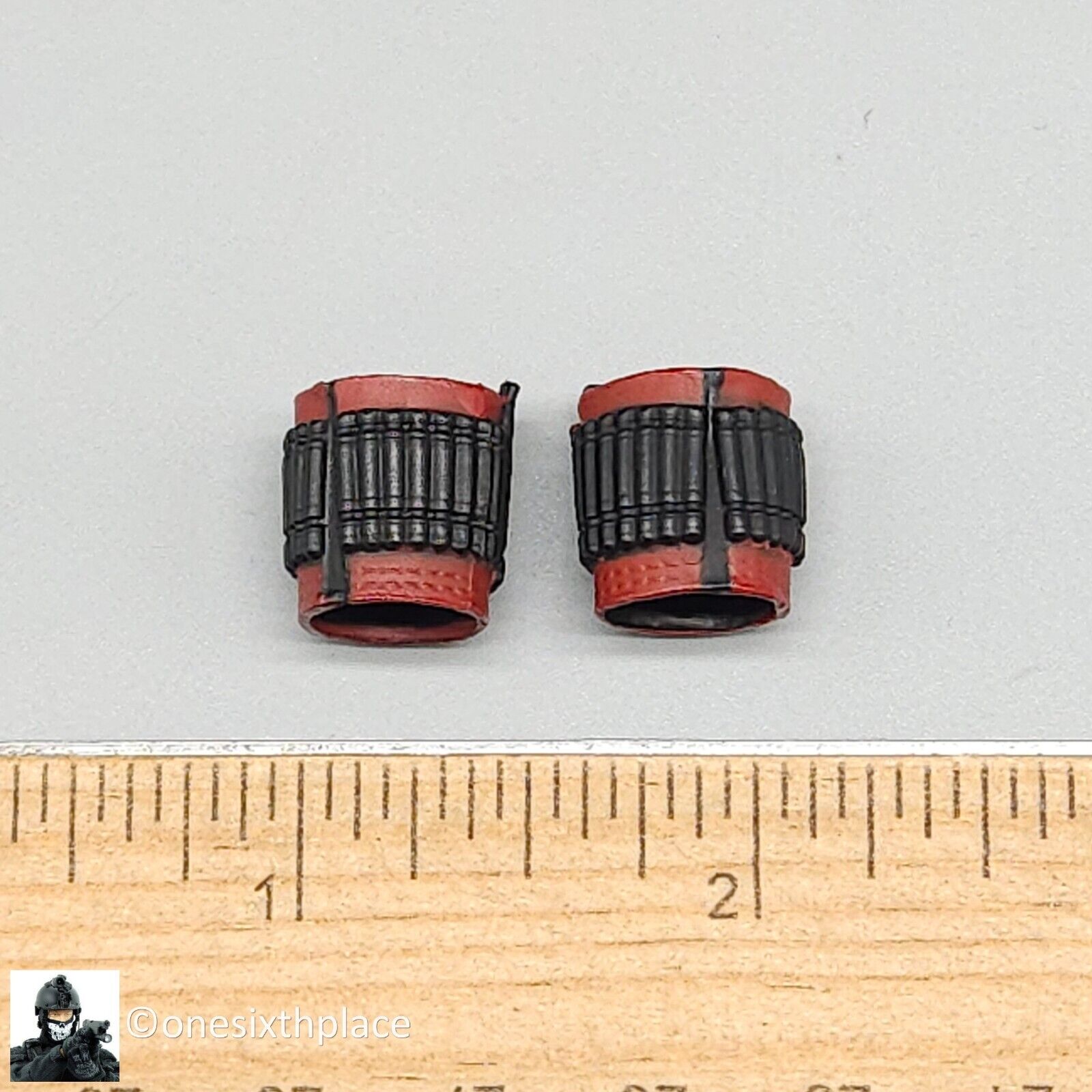 1:6 scale Hot Toys Avengers Endgame Black Widow Bite Bracelets for 12" Figure