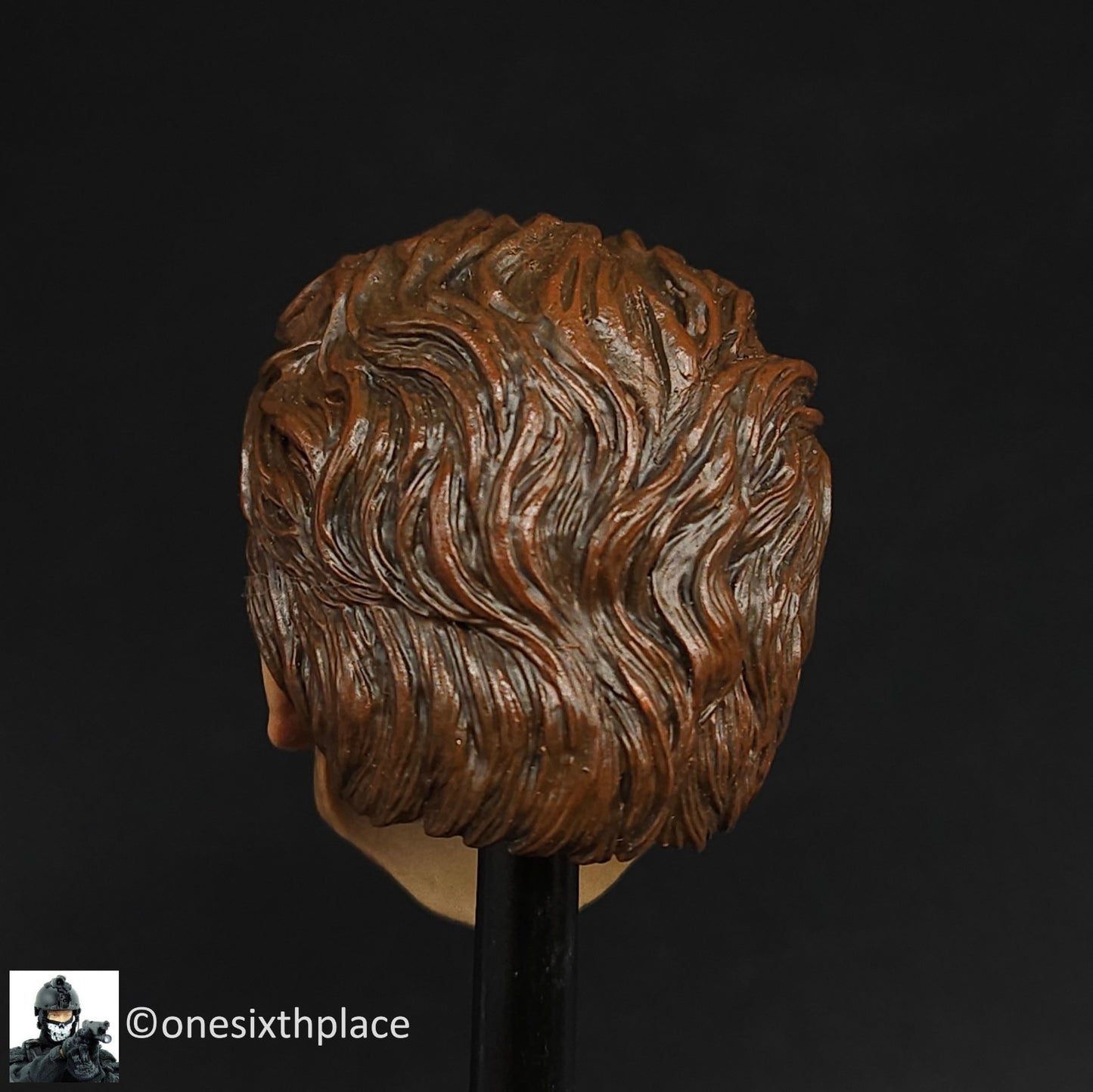 1:6 scale Arnold Old Terminator T800 Head Sculpt for 12" Figures