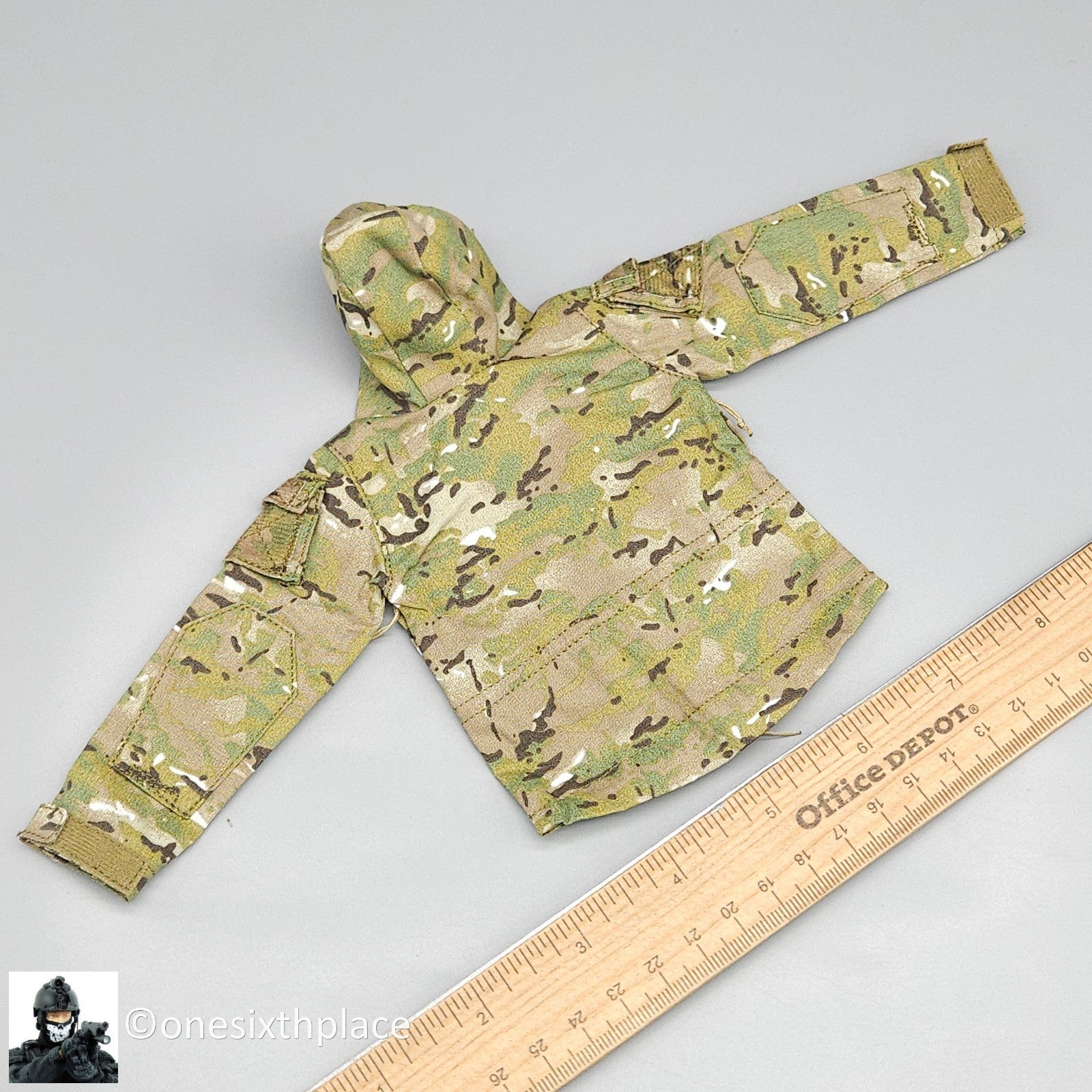 1:6 scale Easy & Simple Coalition Forces British SAS Multicam Jacket 12" Figures