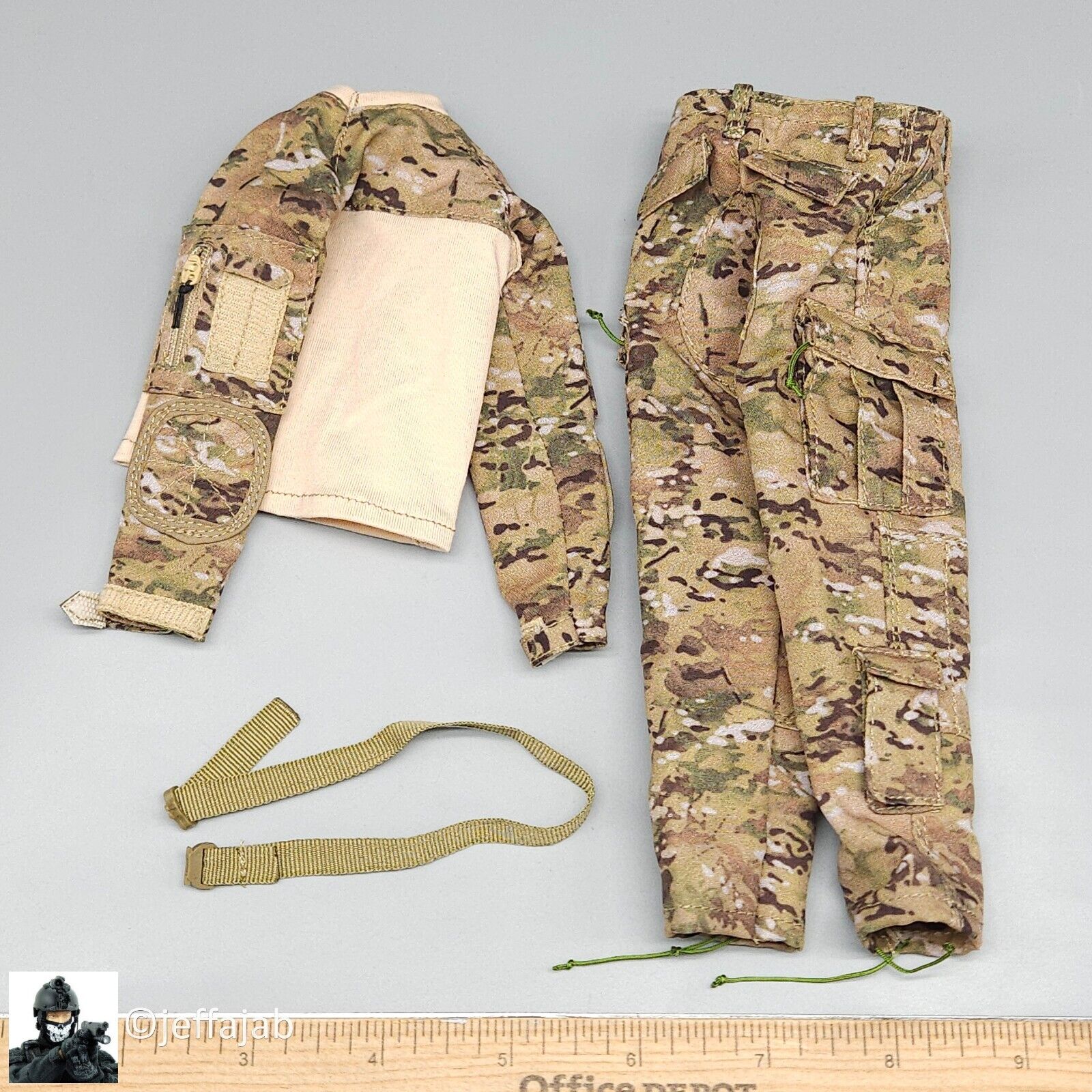 1:6 Mini Times 101st Airborne Div Multicam OCP Combat Uniform for 12" Figures