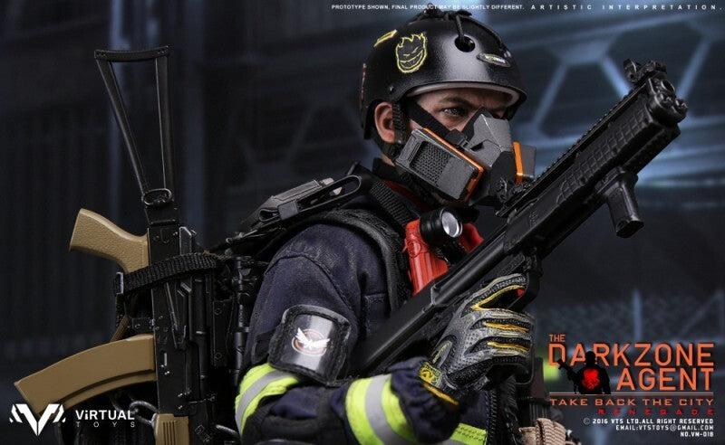 1:6 scale VTS Toys Darkzone Agent Renegade Arm Pouch for 12" Figures