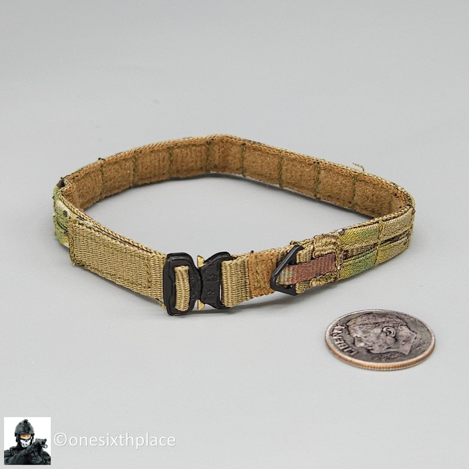 1:6 scale Easy & Simple Coalition Forces Multicam MOLLE Belt 12" Figures 26065RA