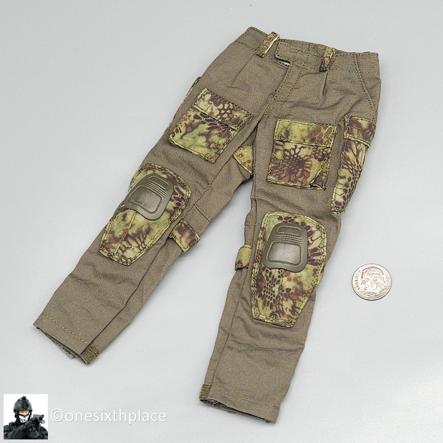1:6 scale Easy & Simple PMC Weapon Specialist Custom Camo Pants