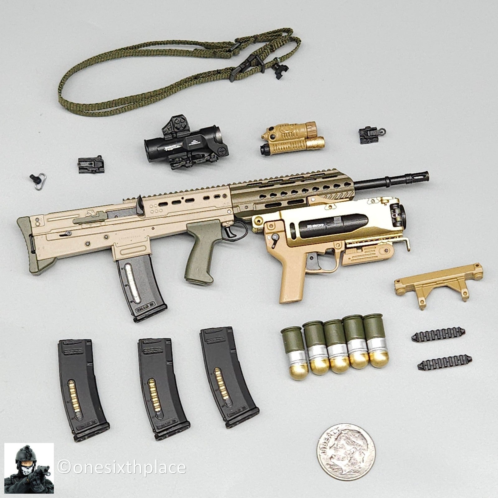 1:6 Easy & Simple British Army Brigade of Gurkhas L85A3 Rifle Set 12" Figures