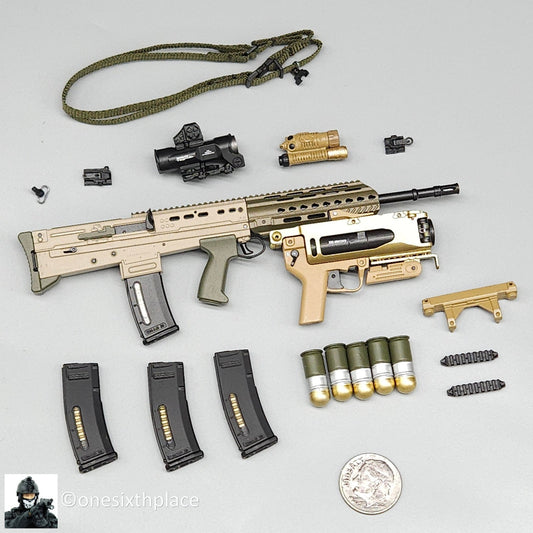 1:6 Easy & Simple British Army Brigade of Gurkhas L85A3 Rifle Set 12" Figures