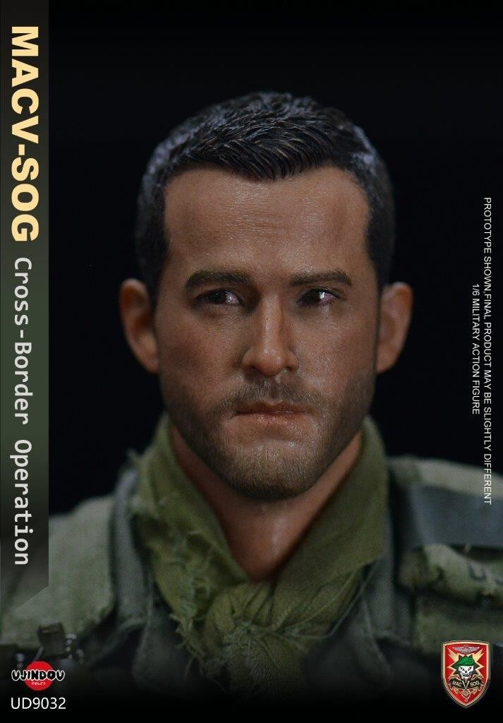 1:6 scale Ujindou Vietnam Cross-Border Operation Male Nude Body for 12" Figures