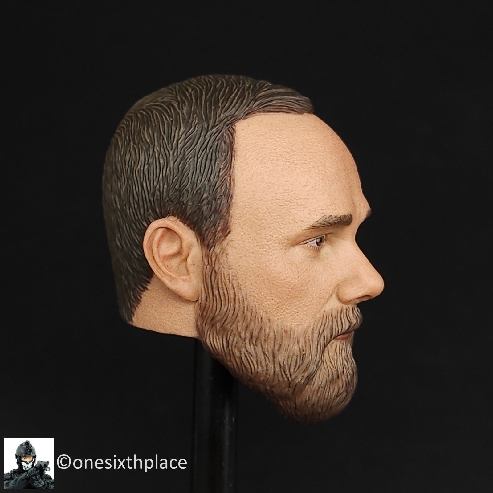 1:6 Easy & Simple HRT Minuteman ShotShow 2025 Male Head Sculpt for 12" Figures