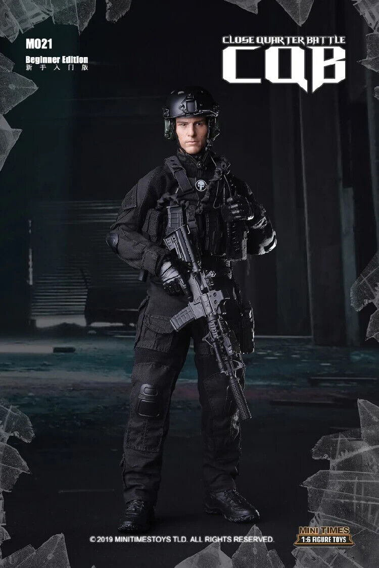 1:6 scale Mini Times CIA CQB Operator Male Body w/ Gloved Hands for 12" Figures