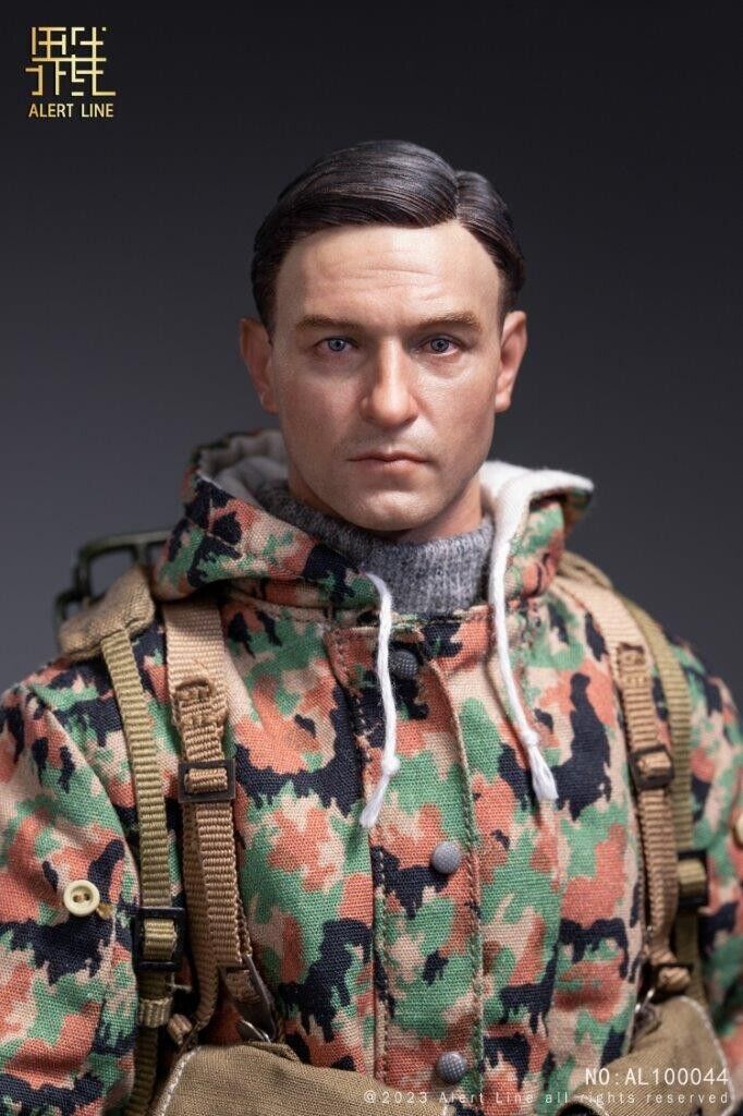 1:6 scale Alert Line WWII German Waffen SS Soldier 12" Figure 100044