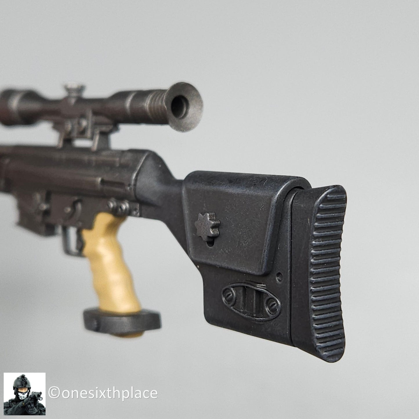 1:6 Hot Toys Jill Valentine HK PSG1 Sniper Rifle for 12" Figures