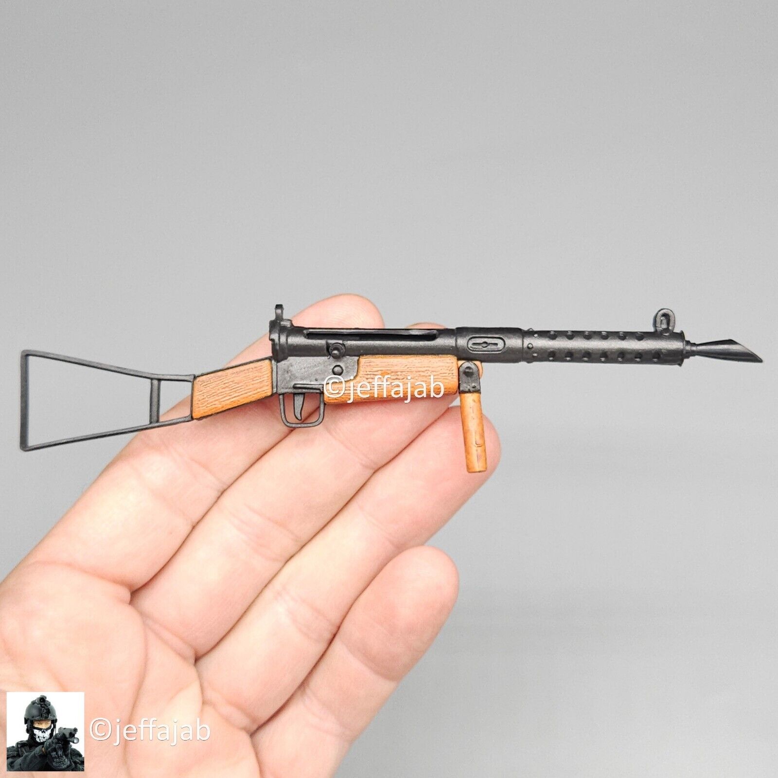 1:6 scale Ultimate Soldier WWII British MK 1 Sten Machine Gun for 12" Figures