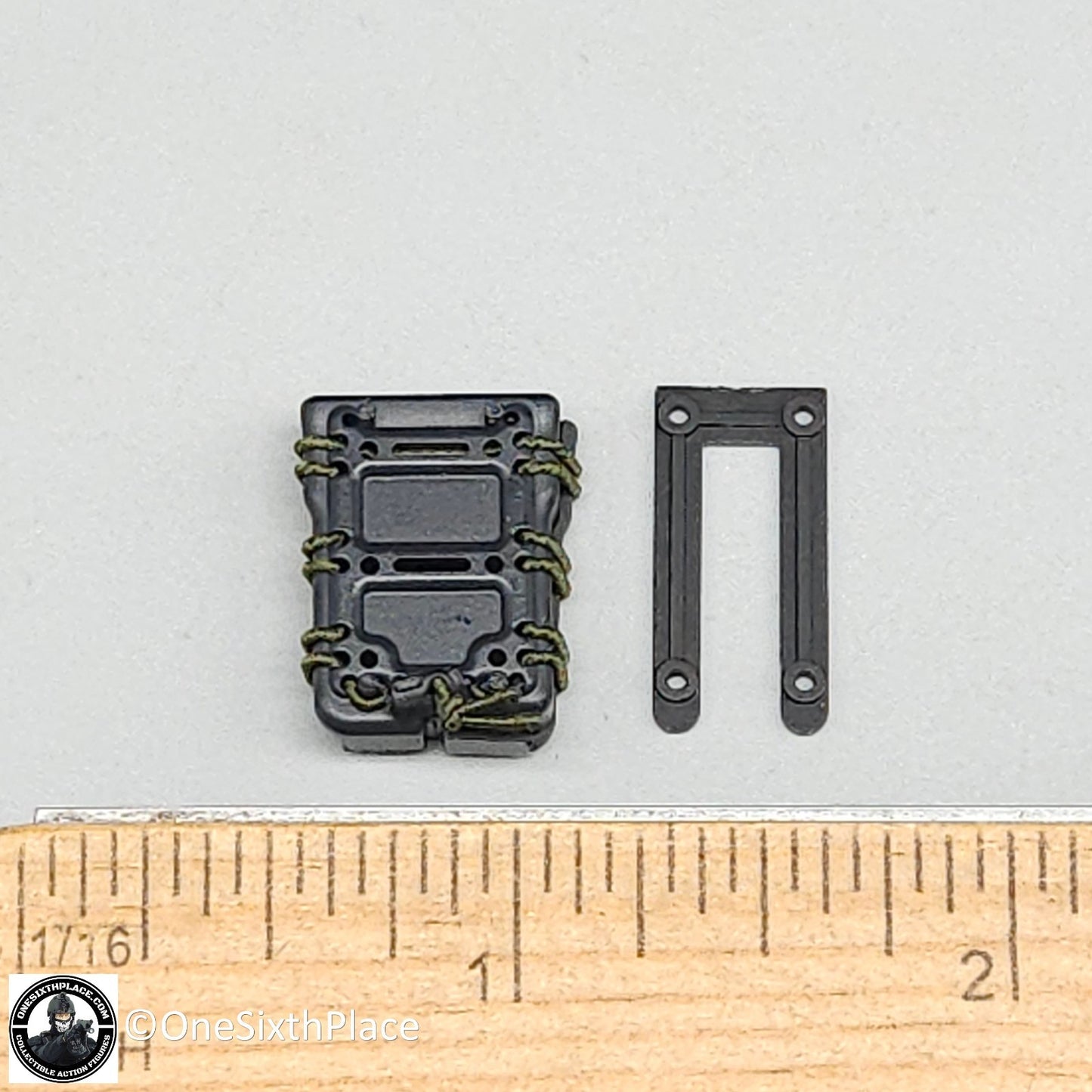 1:6 Easy & Simple PMC Gray Taco Rifle Mag Pouch (x1) for 12" Figures 06036E