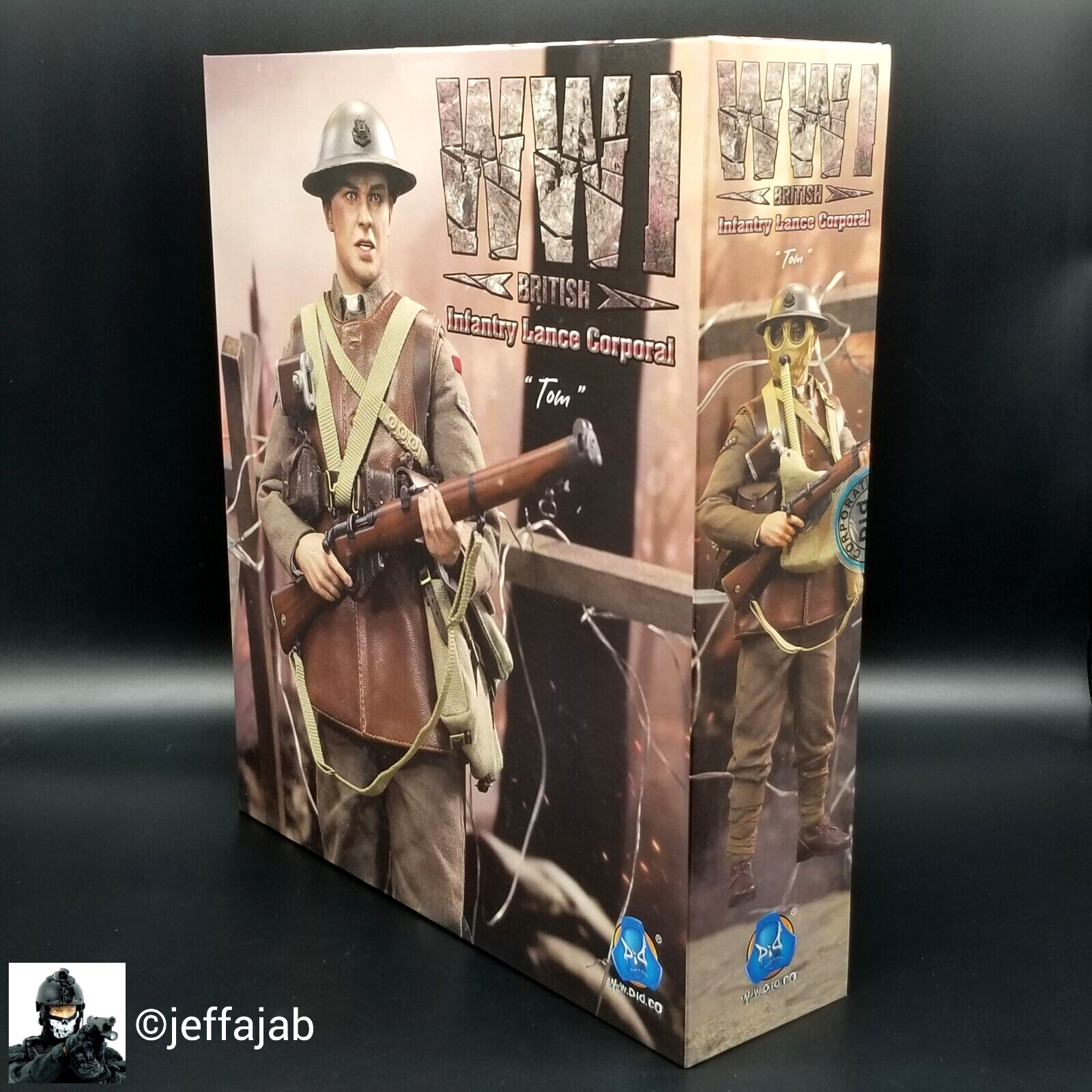 1:6 scale DiD WWI British infantry Lance Corporal Tom 12" Action Figure B11013