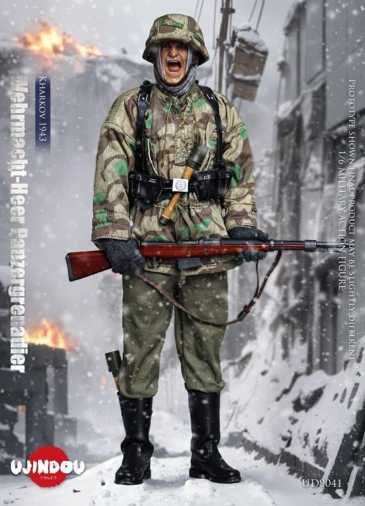 1:6 scale Ujindou WWII German Wehrmacht-Heer Panzergrenadier Kharkov 1943 Figure