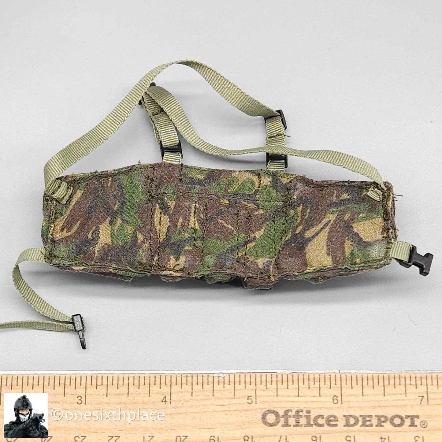 1:6 scale Dragon Colin British Woodland DPM Camo Chest Rig for 12" Figures