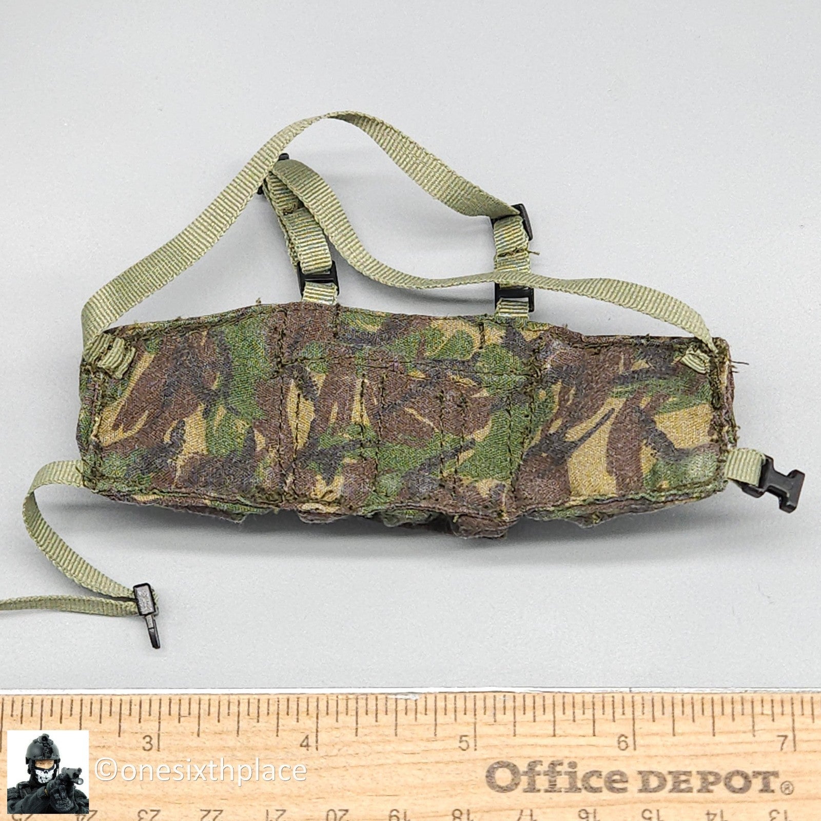 1:6 scale Dragon Colin British Woodland DPM Camo Chest Rig for 12" Figures
