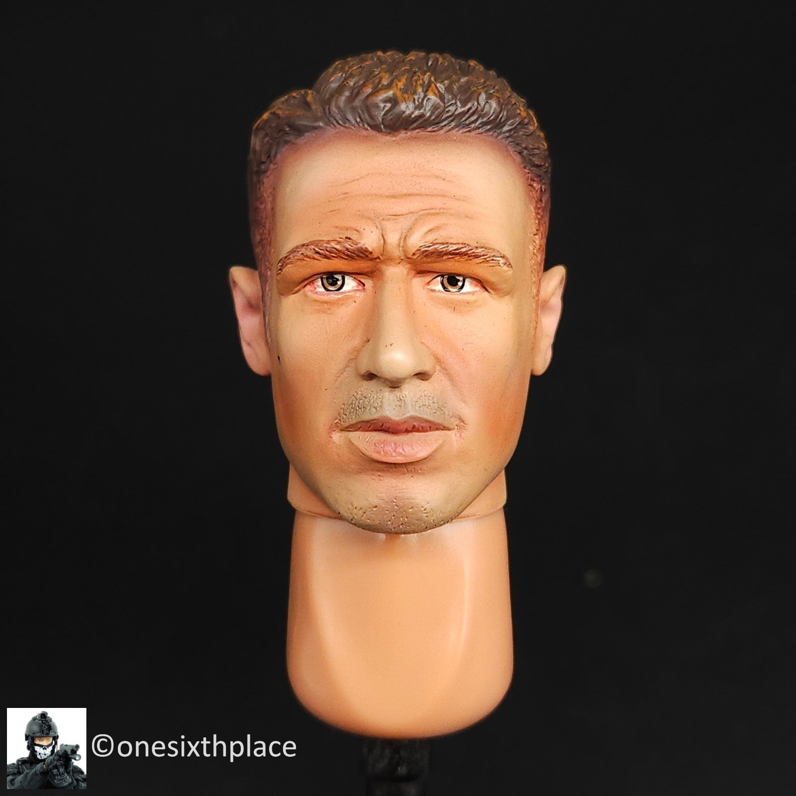 1:6 BBI Elite Force Asia Exclusive Male Head Sculpt for 12" Figures