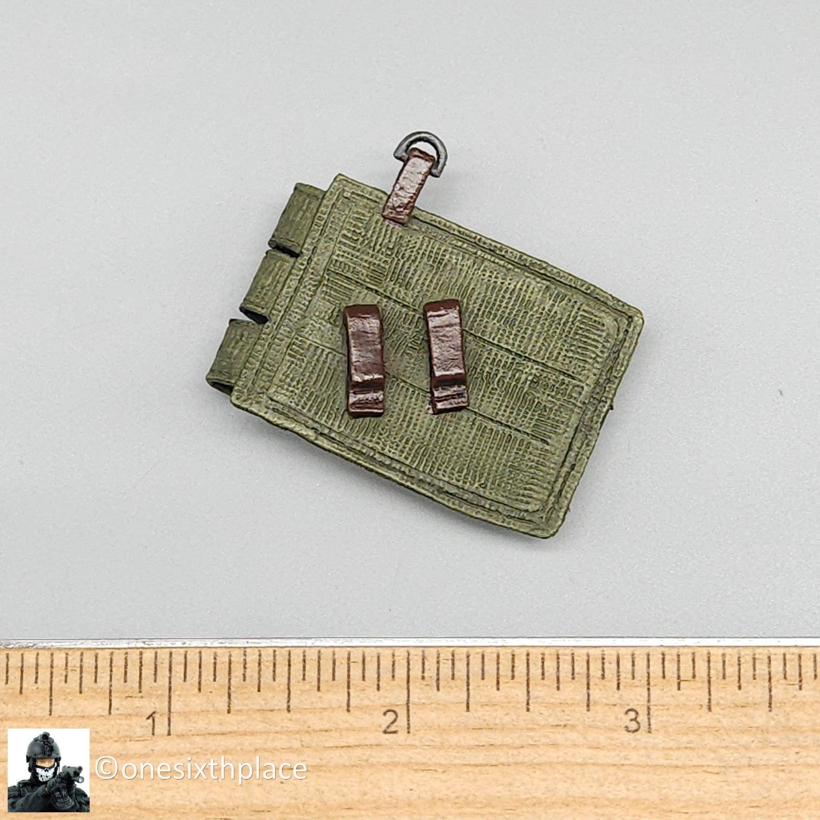 1:6 scale WWII German Panzer Gunner Franz Plastic MP40 Ammo Pouch for 12" Figure