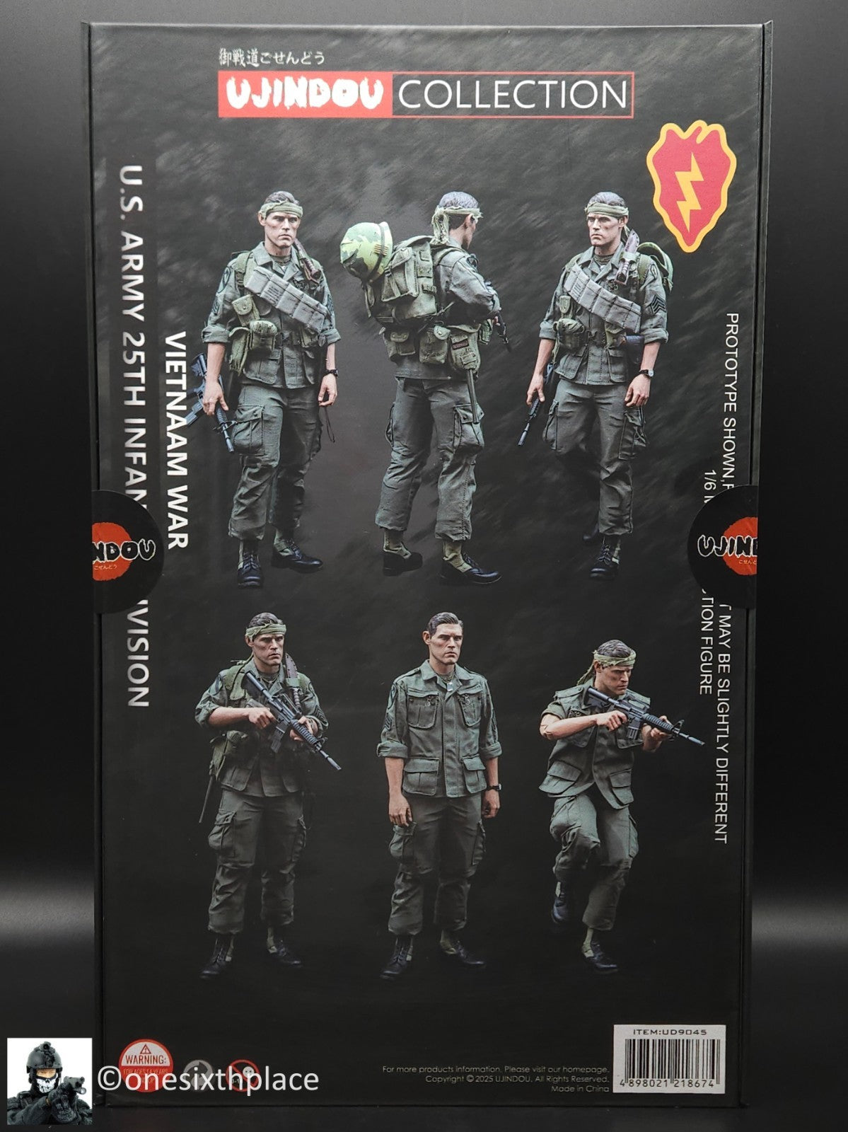 1:6 Ujindou Vietnam US Army 25th Infantry Division 12" Action Figure UD9045