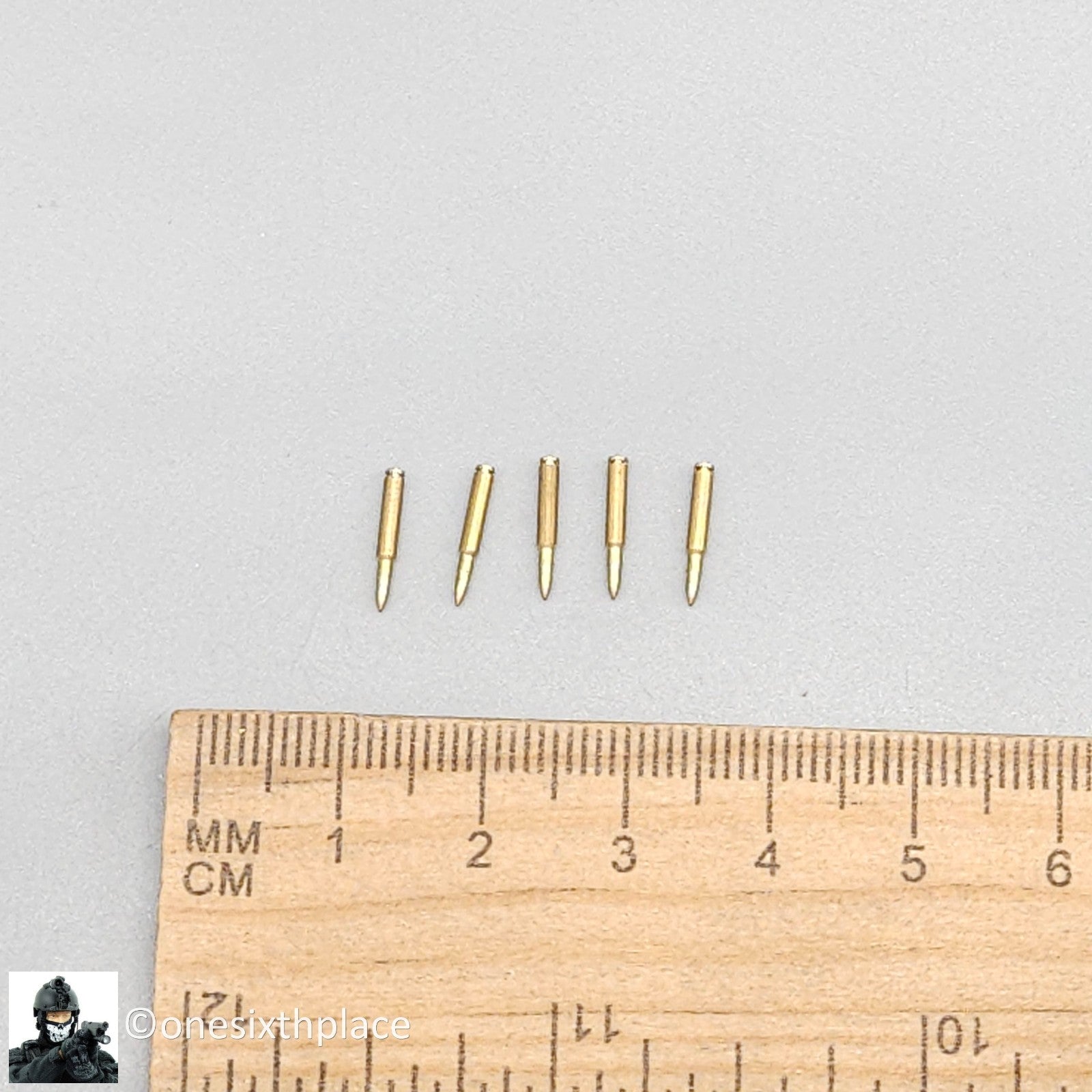 1:6 scale Ujindou Vietnam US Army 25th Infantry Metal Ammo Rounds for 12" Figure