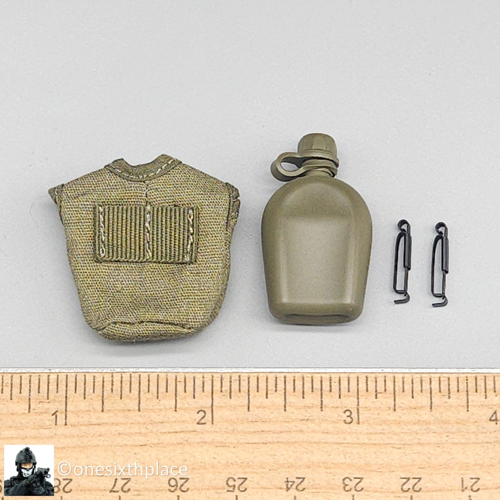 1:6 Ujindou Vietnam US Army 25th Infantry M56 Canteen Pouch (x1) for 12" Figures