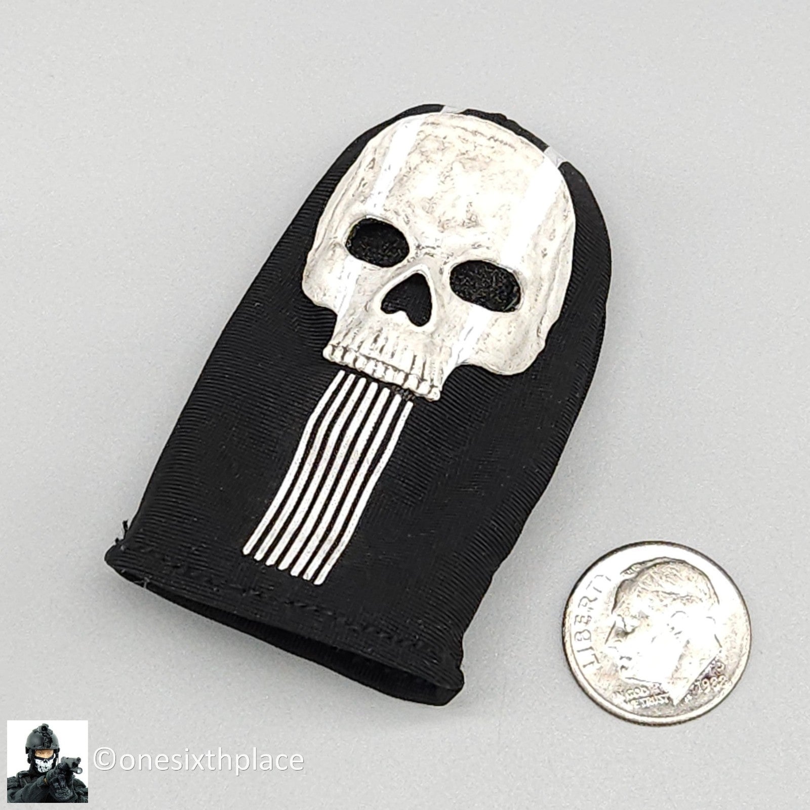 1:6 scale KSToys Doomsday Guardian Skull Mask Hood for 12" Figures