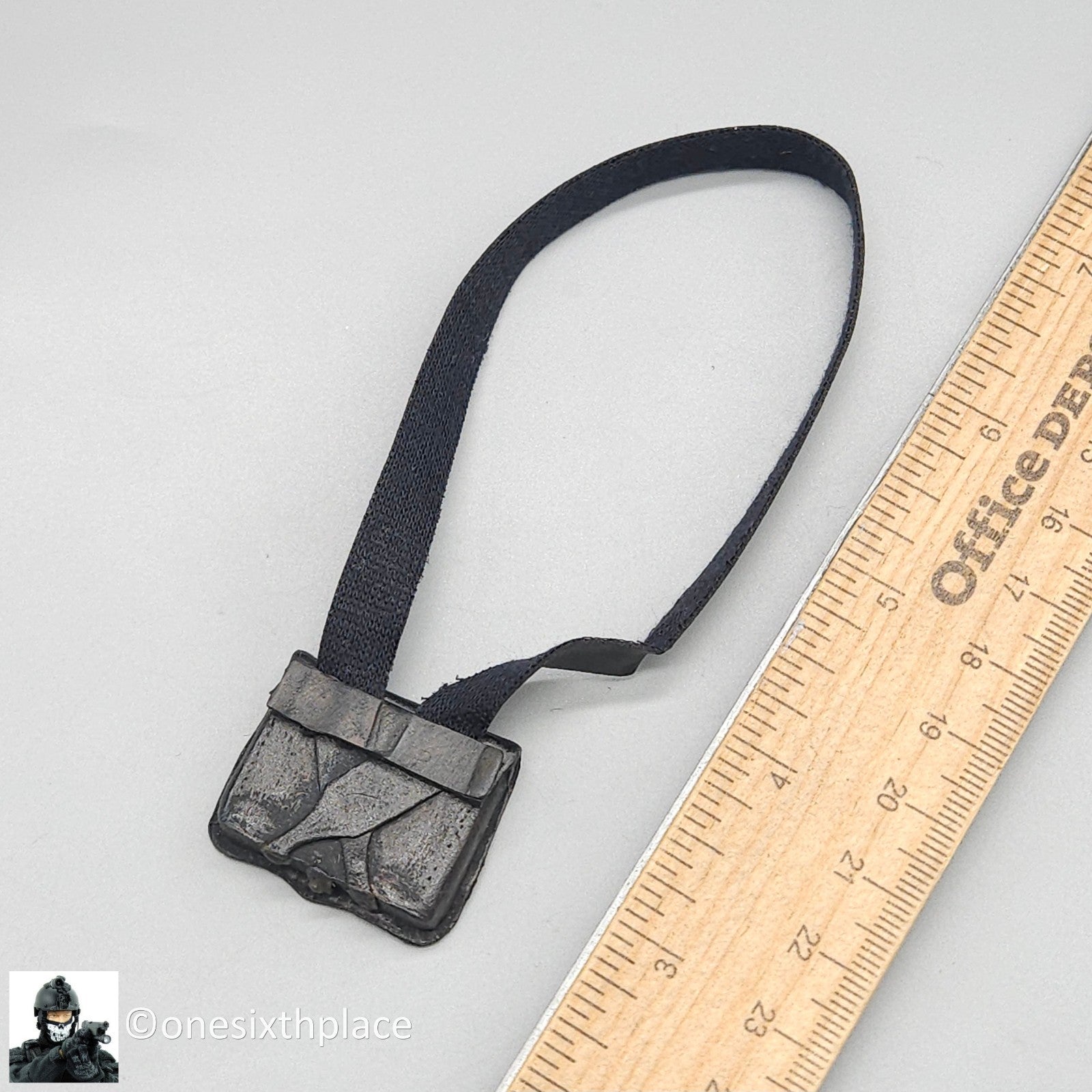 1:6 scale Sideshow Civil War 29th Alabama Infantry Cartridge Box for 12" Figures