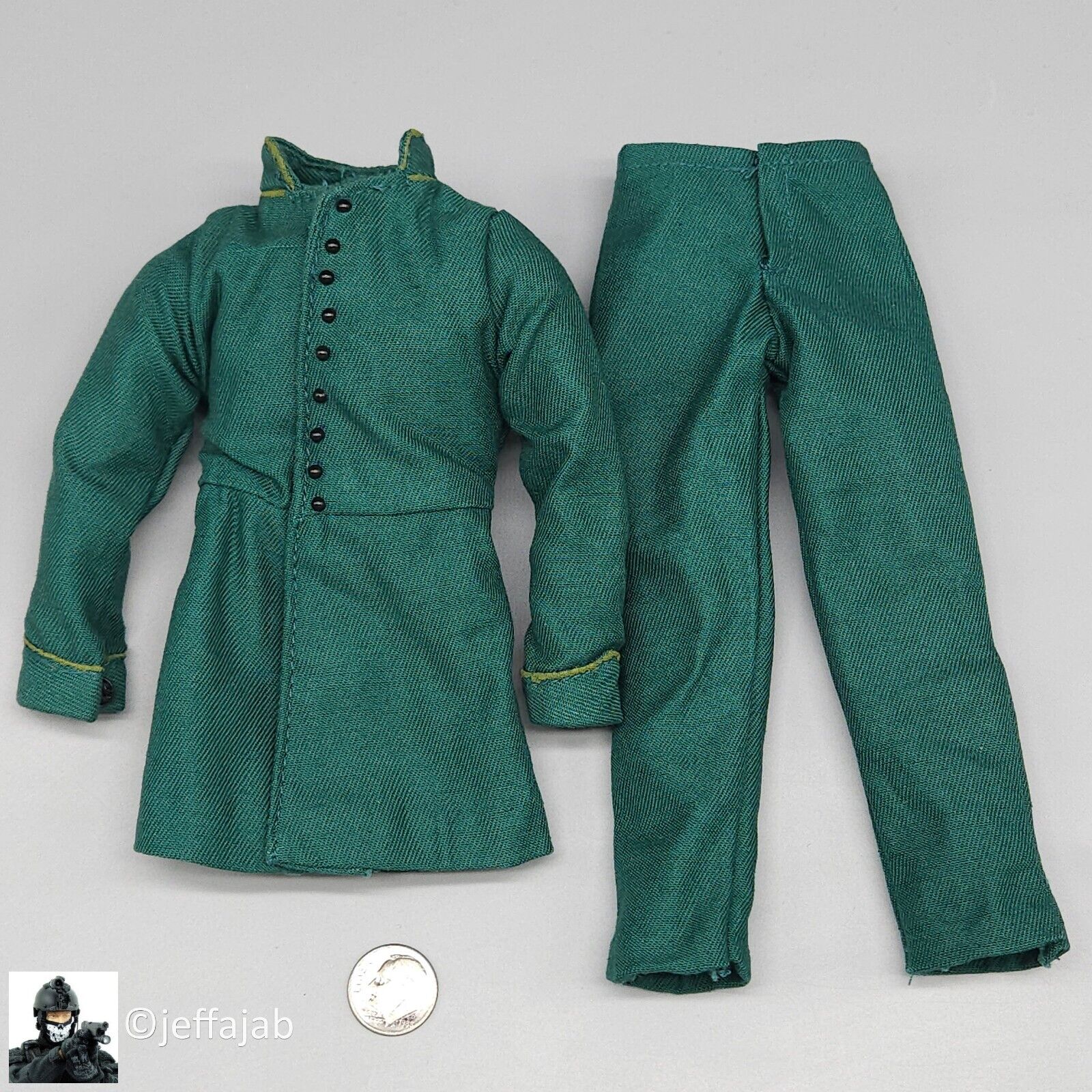 1:6 scale Sideshow Civil War Union Berdan Sharpshooter Uniform for 12" Figures