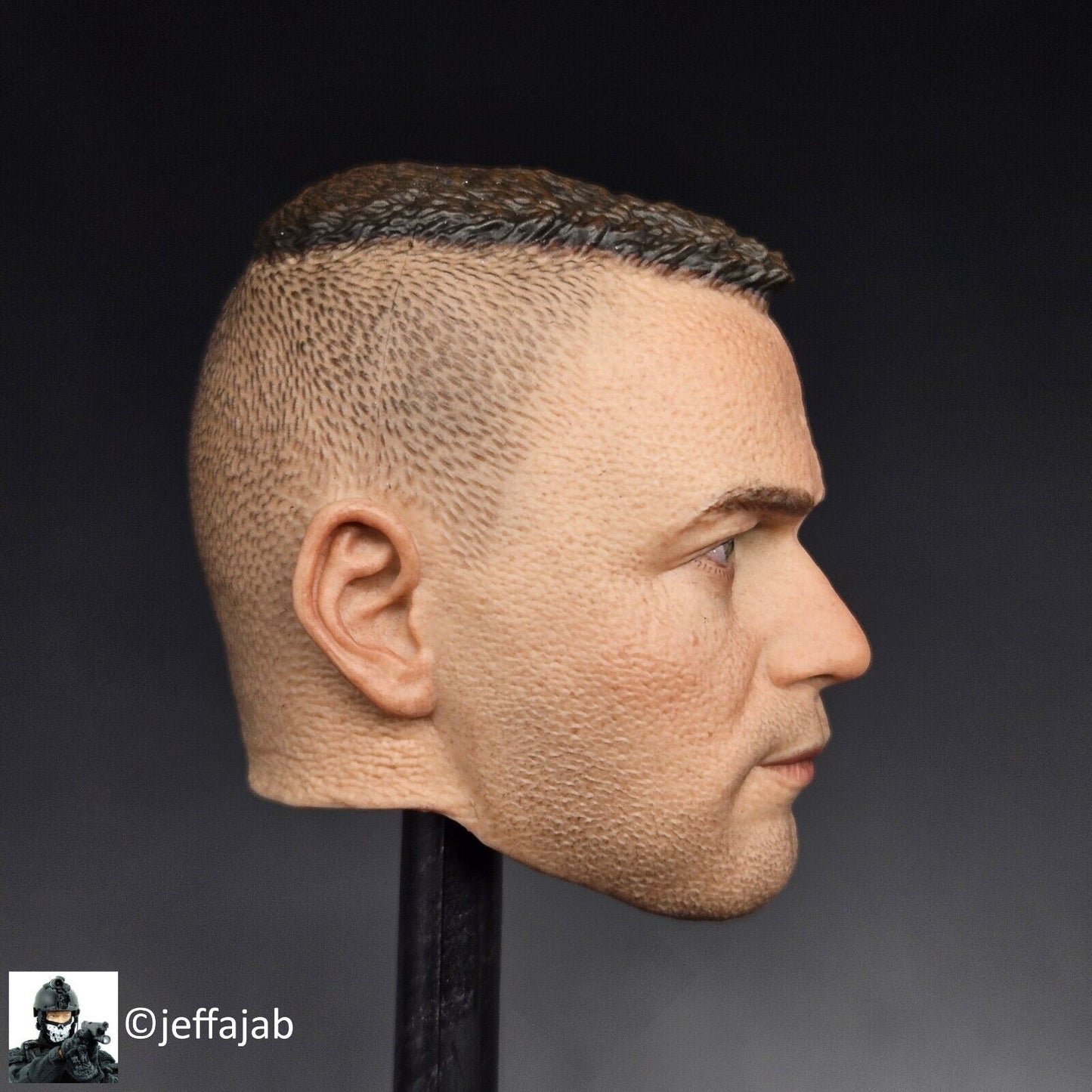 1:6 Easy & Simple 75th Ranger Regiment Male Head Sculpt 12" Action Figure 26046R