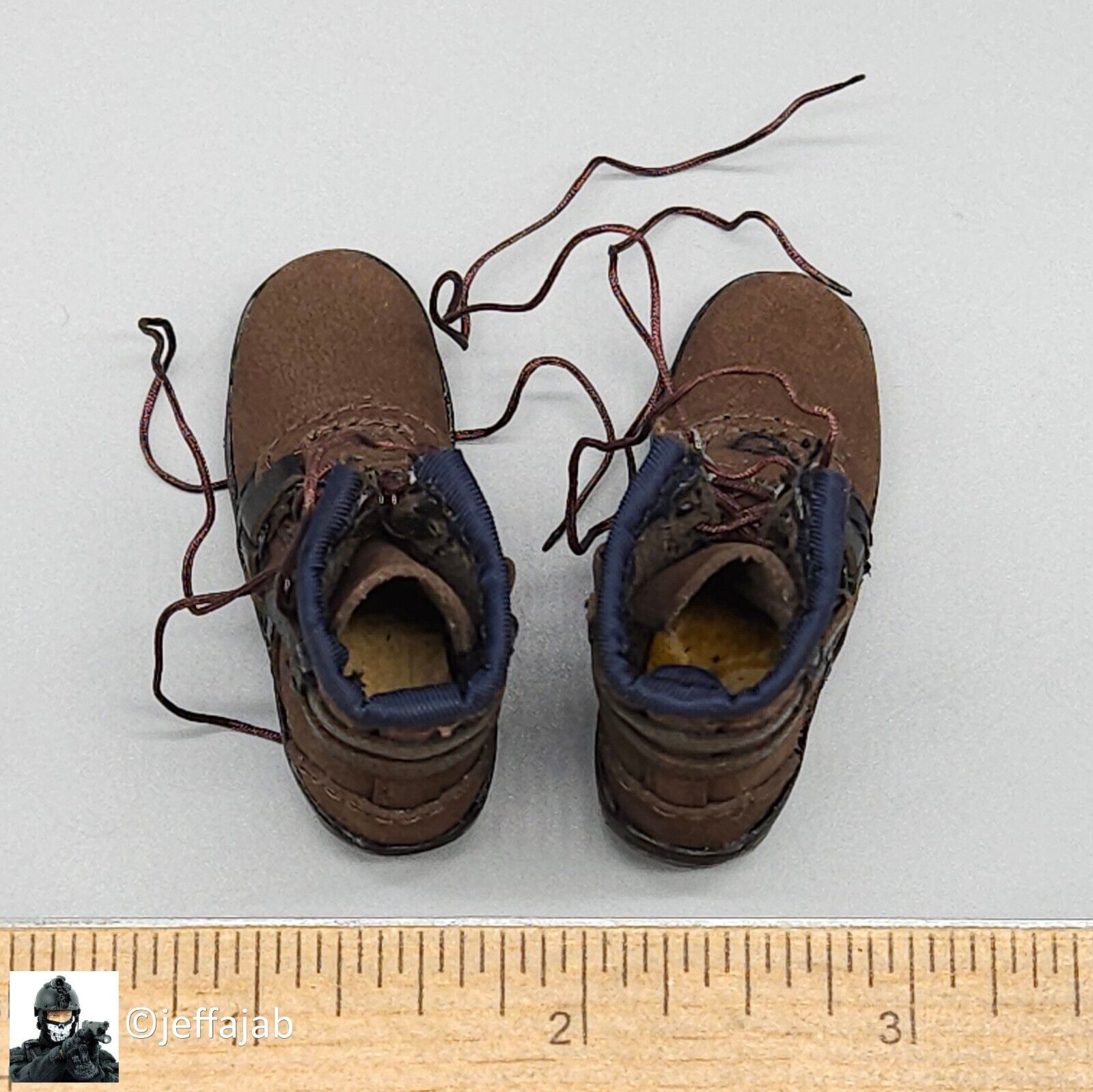 1:6 Soldier Story The Division 2 Agent Brian Johnson Brown Boots for 12" Figures