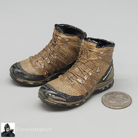 1:6 scale Easy & Simple Quest 4D GTX Boots (Peg Type) for 12" Figures