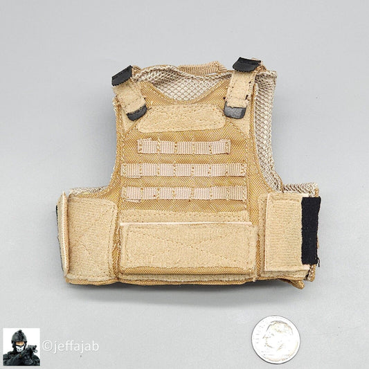 1:6 scale Soldier Story DEVGRU Gold Team Tan Plate Carrier for 12" Figures