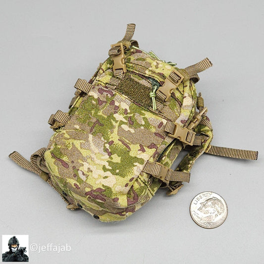 1:6 scale BBK Female Dark Night Sniper Laila Multicam Backpack 12" Figures