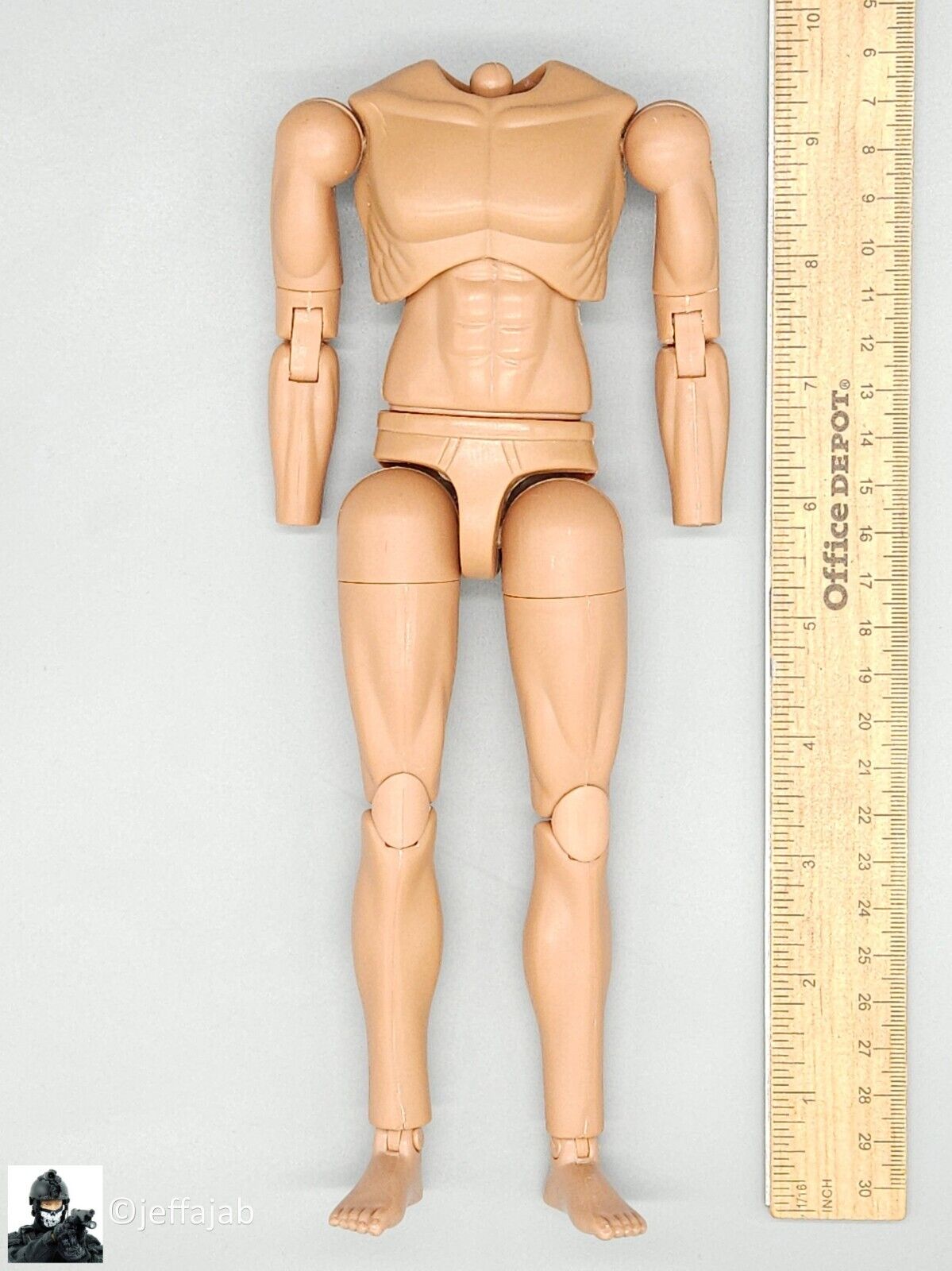 1:6 scale BBI G1 Male Body for 12" Figures