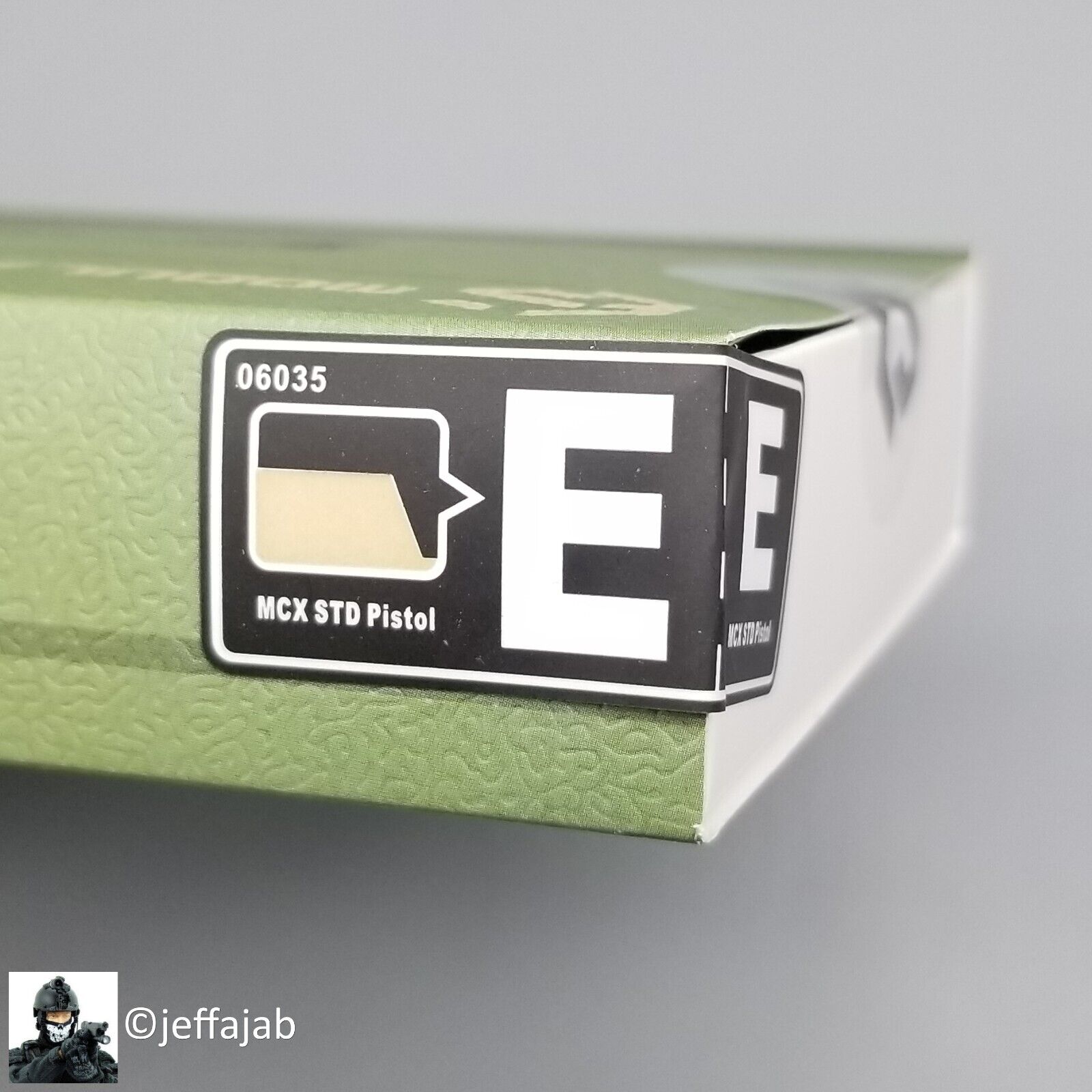 1:6 scale Easy & Simple Modular Carbine Weapon Set E - MCX STD Pistol 06035E