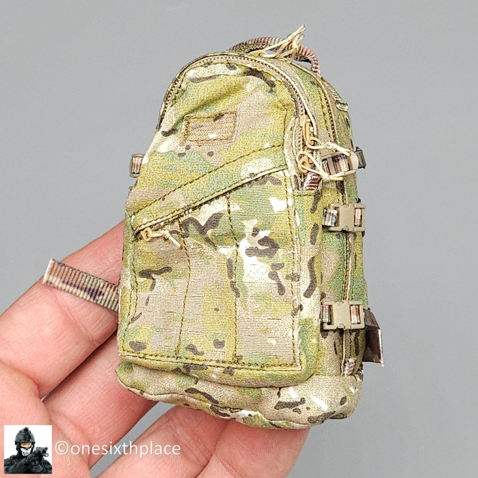 1:6 scale Easy & Simple Coalition Forces Multicam Backpack 12" Figures 26065RA